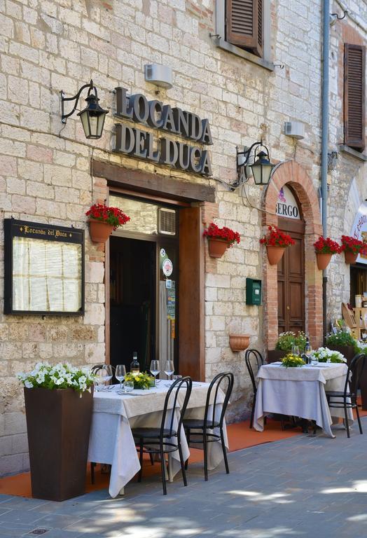 Locanda Del Duca Gubbio Exterior photo